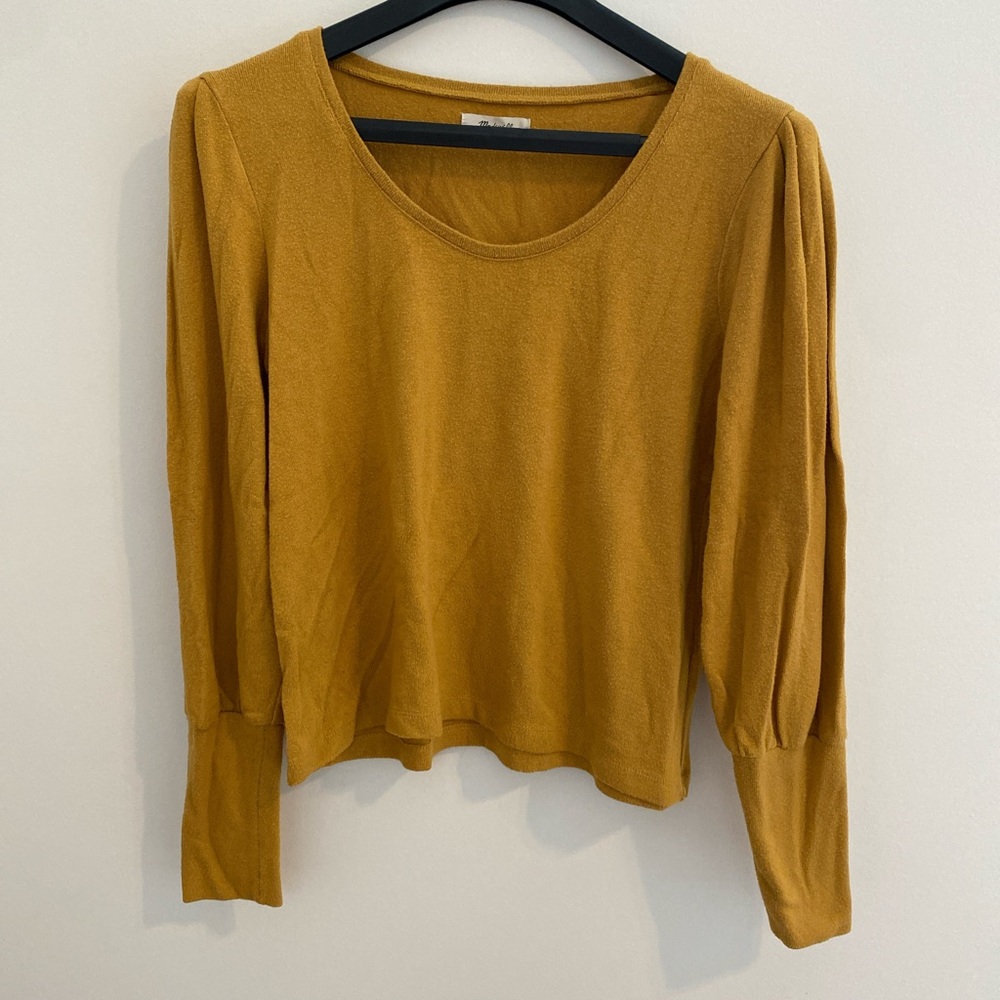 MADEWELL small yellow sweater
